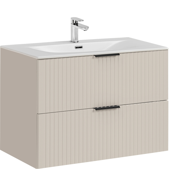 Szafka łazienkowa wisząca z umywalką 80 cm ADEL CASHMERE Podstawowe