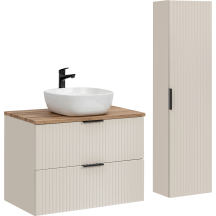 Zestaw mebli do łazienki 80 cm SET-ADC B WOTAN ADEL CASHMERE Podstawowe