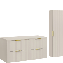 Zestaw mebli do łazienki 120 cm SET-ADC ADEL CASHMERE Podstawowe