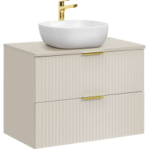 Szafka łazienkowa wisząca z umywalką 80 cm ADEL CASHMERE Podstawowe