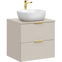 Szafka łazienkowa wisząca z umywalką 60 cm ADEL CASHMERE Podstawowe