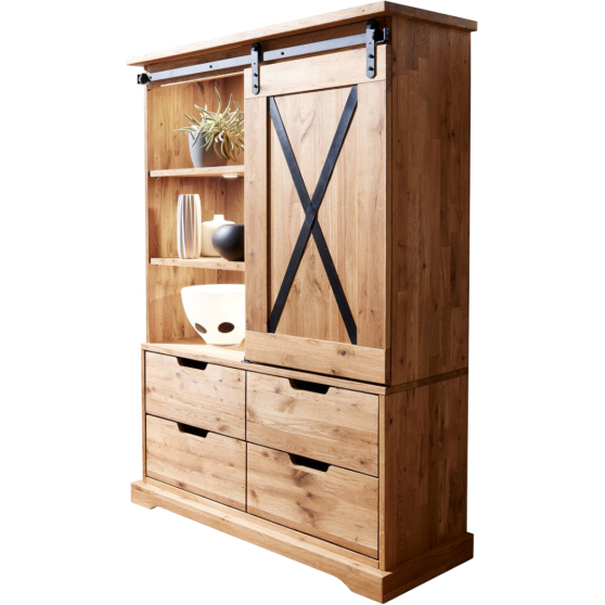 Kredens drewniany dębowy WZ-0424-0101 WZ-0424 Podstawowe