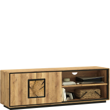 Szafka RTV II drewniana Dziki Dąb olejowany WZ-0625-402 WZ-0625 Podstawowe