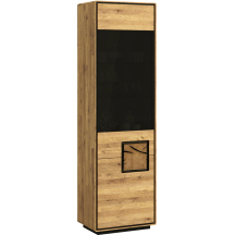 Witryna Lewa I-L drewniana Dziki Dąb olejowany WZ-0625-111 WZ-0625 Podstawowe