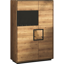 Kredens Lewy II-L drewniany Dziki Dąb olejowany WZ-0625-212 WZ-0625 Podstawowe