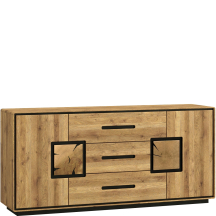 Komoda II drewniana Dziki Dąb olejowany WZ-0625-302 WZ-0625 Podstawowe