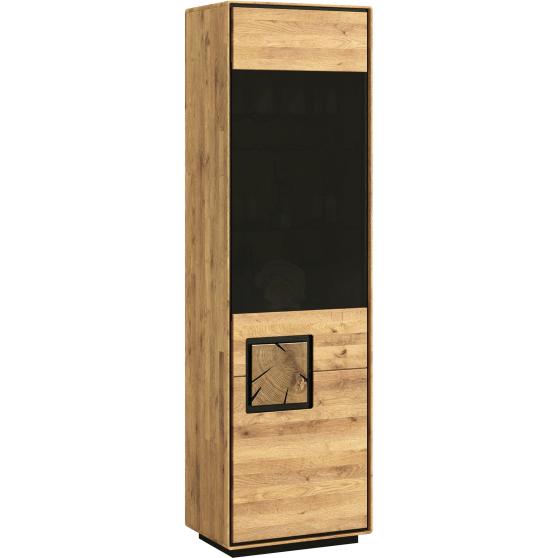 Witryna Prawa I-P drewniana Dziki Dąb olejowany WZ-0625-101 WZ-0625 Podstawowe