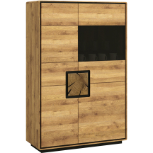 Kredens Prawy II-P drewniany Dziki Dąb olejowany WZ-0625-202 WZ-0625 Podstawowe