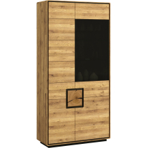 Witryna Prawa II-P drewniana Dziki Dąb olejowany WZ-0625-102 WZ-0625 Podstawowe