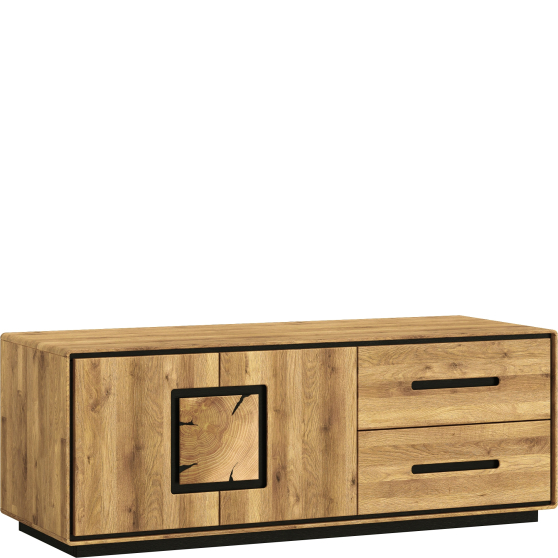 Szafka RTV I drewniana Dziki Dąb olejowany WZ-0625-401 WZ-0625 Podstawowe