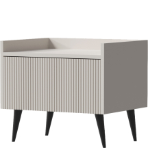 Szafka nocna kaszmir frezowany front ADEMO Podstawowe