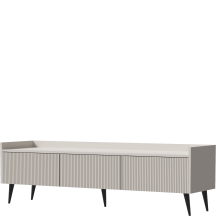 Szafka RTV 150 pod telewizor kaszmir frezowane fronty ADEMO Podstawowe