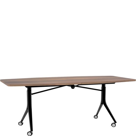 Stół konferencyjny CARL blat Walnut Podstawowe (1)