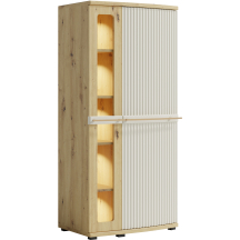 Kredens C2a z oświetleniem CANDY 1 Podstawowe