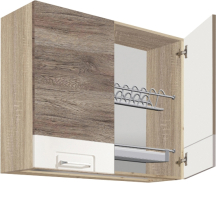 Szafka górna wisząca z ociekarką 2 drzwi 80 cm ECO-53G ECONO Podstawowe