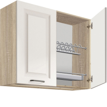 Szafka górna wisząca z ociekarką 2 drzwi 80 cm SM-53G SMART Podstawowe