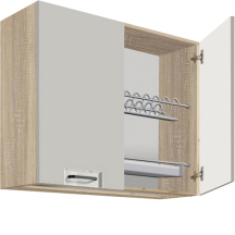 Szafka górna wisząca z ociekarką 2 drzwi 80 cm FL-53G FAVORIT LATTE Podstawowe