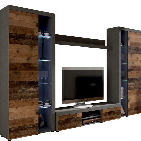 Zestaw mebli do salonu OLDMAT01 Old Style / Matera RUMBA XL Podstawowe