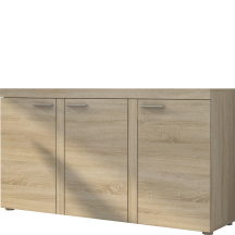 Komoda SO22 3F Dąb Sonoma RUMBA Podstawowe
