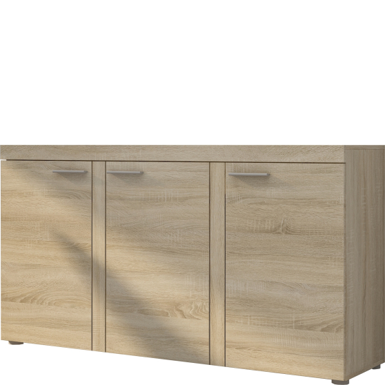 Komoda SO22 3F Dąb Sonoma RUMBA Podstawowe