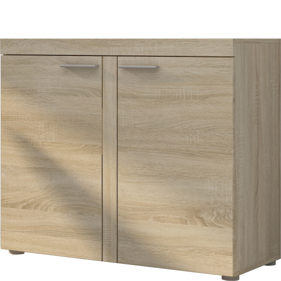 Komoda SO21 2F Dąb Sonoma RUMBA Podstawowe