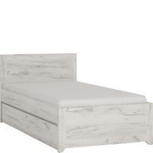 Łóżko 90 x 200 ze stelażem i materacem TYP 90 ANGEL Podstawowe