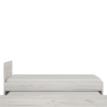 Łóżko 90 x 200 ze stelażem i dwoma materacami TYP 90 ANGEL Podstawowe