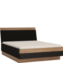 Łóżko 140 x 200 ze stelażem i materacem MOAL01 MONACO Podstawowe