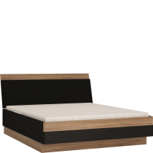 Łóżko 160 x 200 ze stelażem i materacem MOAL02 MONACO Podstawowe