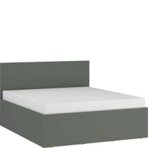 Łóżko 140 x 200 ze stelażem i materacem POZZ03 POZZI Podstawowe