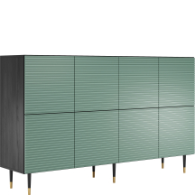 Nowoczesna Komoda ryflowanym frontem I08 IMPERIAL Podstawowe