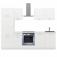 Zestaw mebli kuchennych 260 z blatem Biały TONI Podstawowe