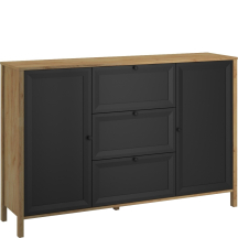 Komoda dwudrzwiowa z szufladami BRENT Podstawowe