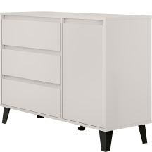 Komoda jednodrzwiowa z 3 szufladami BORG Kaszmir BORG Podstawowe