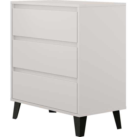 Komoda z 3 szufladami BORG Kaszmir BORG Podstawowe