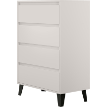 Komoda z 4 szufladami BORG Kaszmir BORG Podstawowe