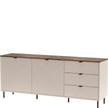 Komoda 2-drzwiowa z szufladami Kaszmir EVO Podstawowe