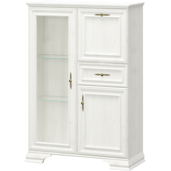 Szafka z barkiem i witryną IRYS Podstawowe