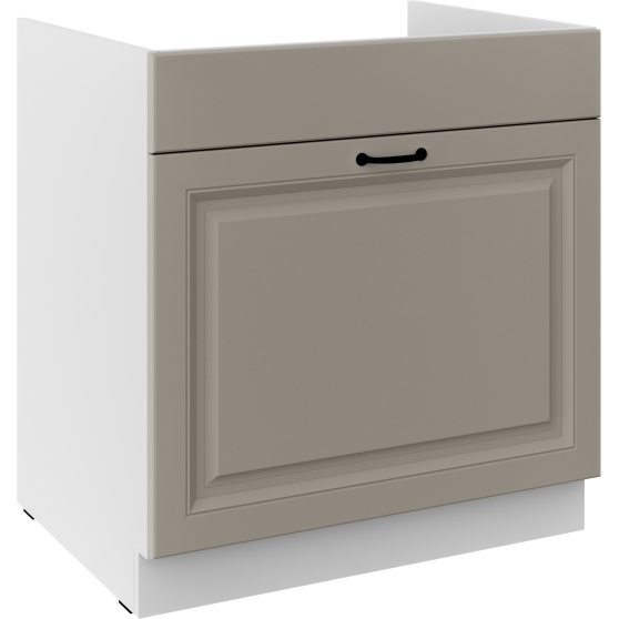 Szafka pod zlewozmywak 1 szuflada 80 ZL 1S STILO CLAY GREY Podstawowe (1)