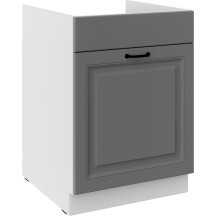 Szafka pod zlewozmywak 1 szuflada 60 ZL 1S STILO DUST GREY Podstawowe (1)