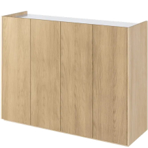 Komoda 4-drzwiowa z oświetleniem EA-02 Dąb Scandi EASY Podstawowe