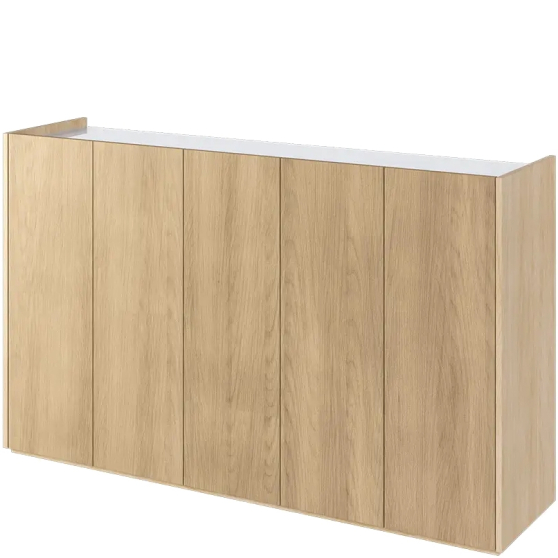 Komoda z oświetleniem EA-01 Dąb Scandi EASY Podstawowe