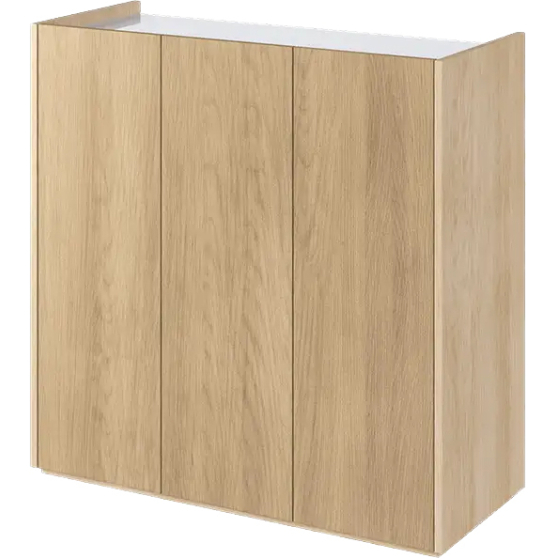 Komoda 3-drzwiowa z oświetleniem EA-03 Dąb Scandi EASY Podstawowe