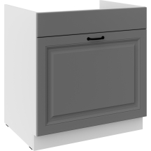 Szafka pod zlewozmywak 1 szuflada 80 ZL 1S STILO DUST GREY Podstawowe (1)