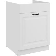 Szafka pod zlewozmywak 1 szuflada 60 ZL 1S STILO BIAŁY MAT Podstawowe (1)