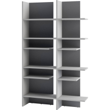 Regał otwarty z oświetleniem LED Lewy FL-01L FITT FITT Podstawowe