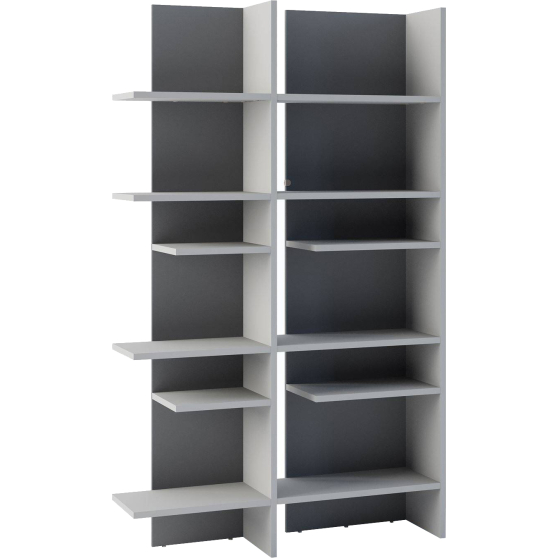 Regał otwarty z oświetleniem LED Prawy FL-01P FITT FITT Podstawowe