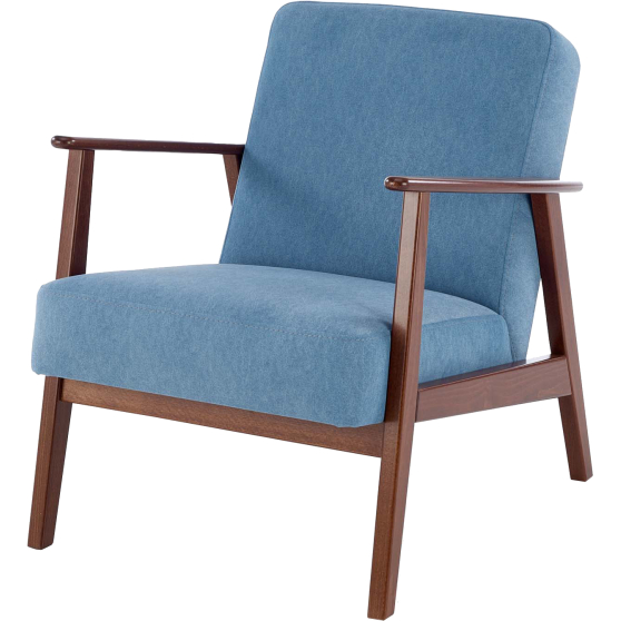 Fotel wypoczynkowy MILANO 1S Niebieski Podstawowe