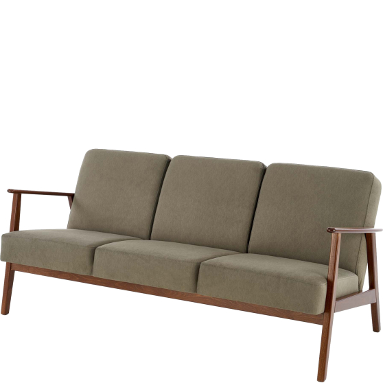 Sofa MILANO 3S Oliwkowy Podstawowe