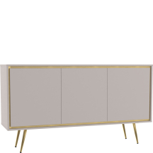 Komoda 3-drzwiowa 150 cm Kaszmir TORI Podstawowe